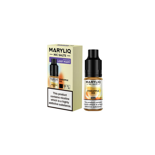 10 X LOST MARY VAPE JUICE MARYLIQ Liquid Nic Salt 10ml 10mg/20mg 50PG/50VG