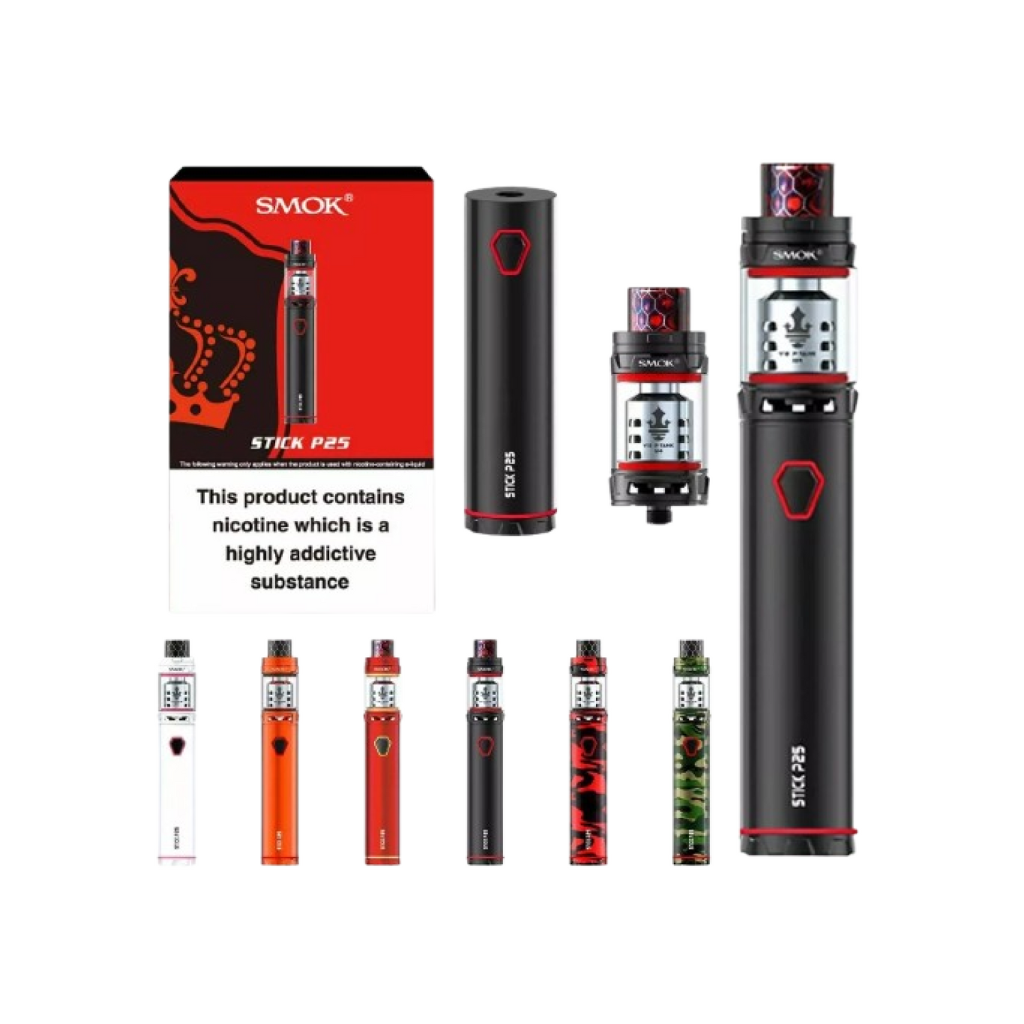 SMOK STICK P25 Vape 3000mAH Kit TFV12 Prince Tank