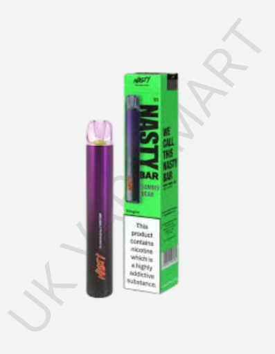 Nasty Bar DX2 Disposable Vape Bar 600Puffs 20mg Nic Salt-Gummy Bear