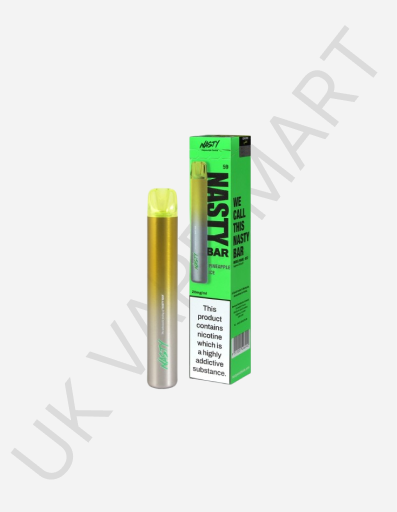 Nasty Bar DX2 Disposable Vape Bar 600Puffs 20mg Nic Salt-Pineapple Ice