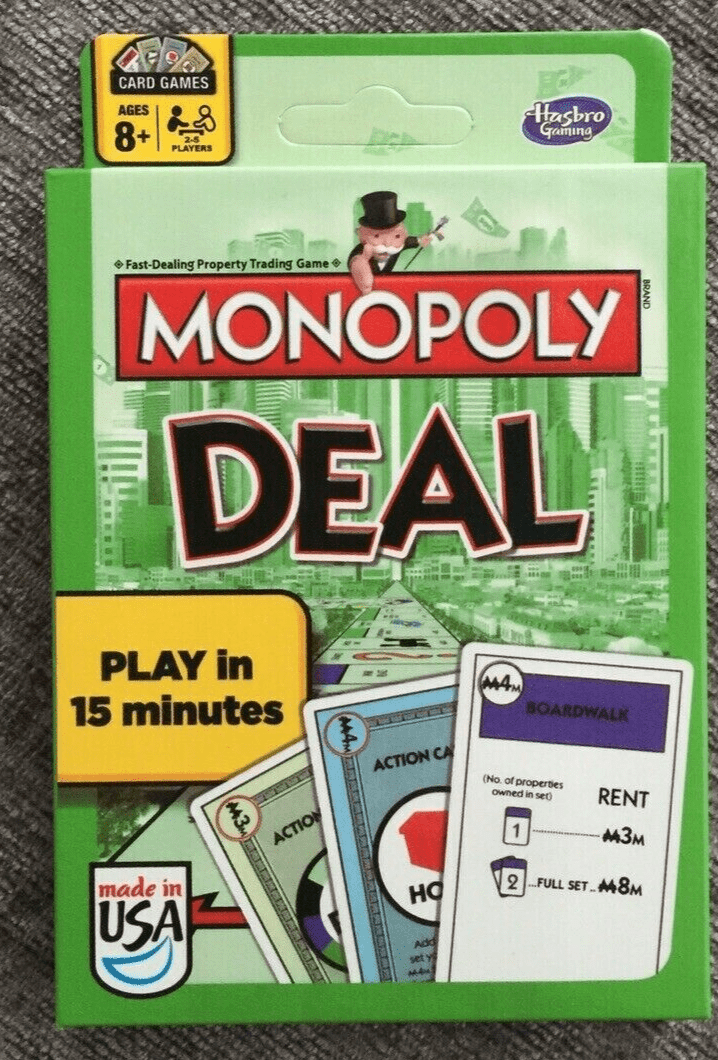 Monopoly Deal Card Game Play In 15 Minutes Latest Xmas Family Game