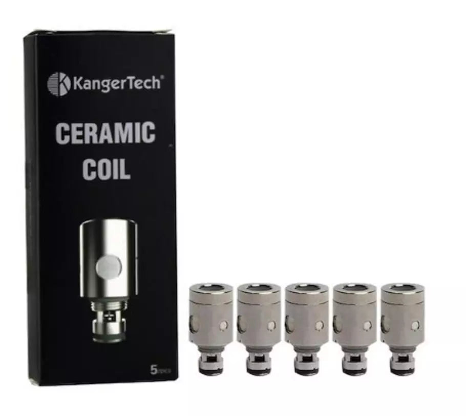 Kangertech SSOCC Ceramic 0.5 Ohm Coils | Authentic | UK STOCK