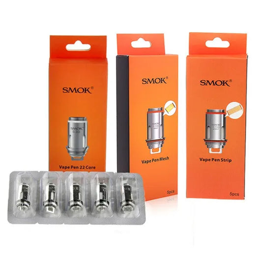 Genuine SMOK Vape Pen 22 0.25 / 0.3 Core / Mesh Coils / Strip replacement Coils