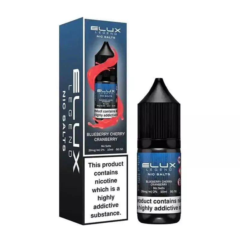 Elux LEGEND Nic Salt 10ml E Liquid Vape Juice 10mg | 20mg (Pack of 10)