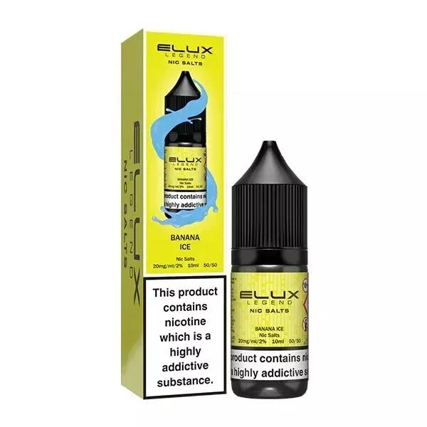 Elux LEGEND Nic Salt 10ml E Liquid Vape Juice 10mg | 20mg (Pack of 10)