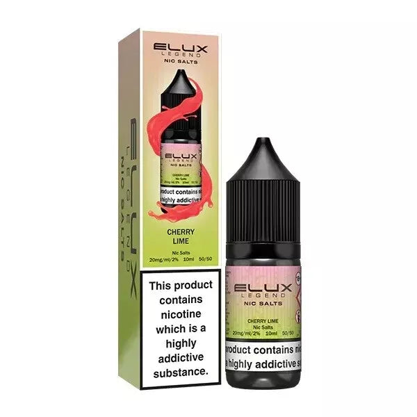 Elux LEGEND Nic Salt 10ml E Liquid Vape Juice 10mg | 20mg (Pack of 10)