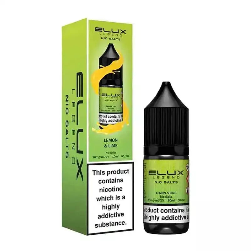 Elux LEGEND Nic Salt 10ml E Liquid Vape Juice 10mg | 20mg (Pack of 10)