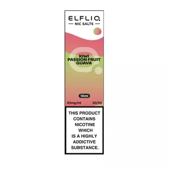 10 X ELFLIQ by ELF BAR Nic Salt 10ml E Liquid 10mg | 20mg Vape Juice 50/50 VG/PG