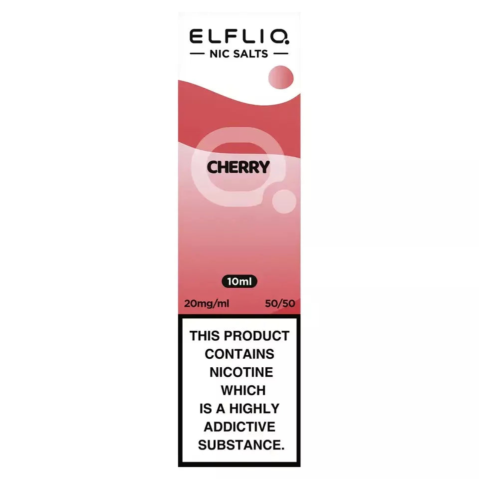 10 X ELFLIQ by ELF BAR Nic Salt 10ml E Liquid 10mg | 20mg Vape Juice 50/50 VG/PG