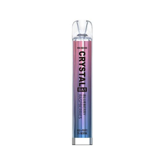 SKE - CRYSTAL BAR 600 PUFF DISPOSABLE - Blueberry Raspberry