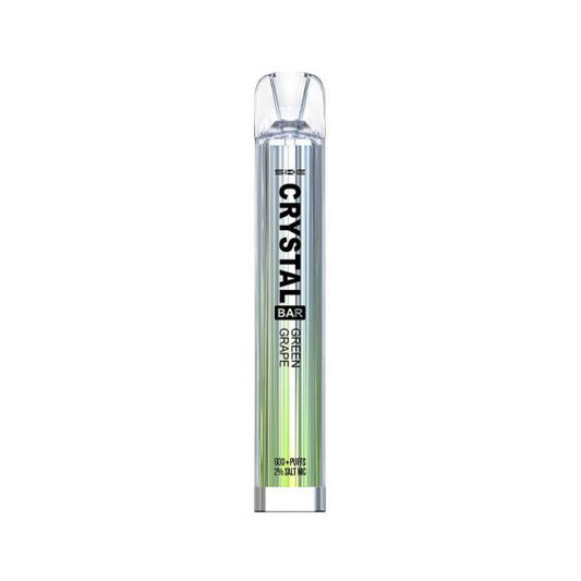 SKE - CRYSTAL BAR 600 PUFF DISPOSABLE - Green Grape